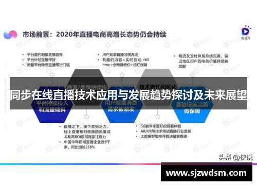 同步在线直播技术应用与发展趋势探讨及未来展望